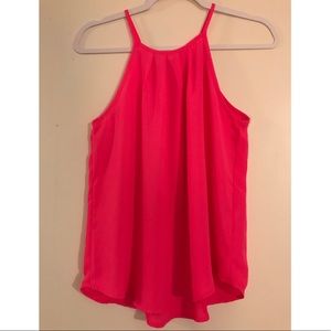 Hot Pink Halter Tank